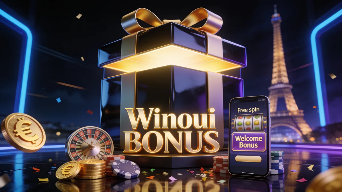 Obtenir le Bonus de Bienvenue Winoui Casino pour les joueurs en France